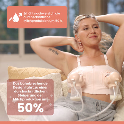Annabella Double Electric Breast Pump - 18-24mm fit + Free Bra